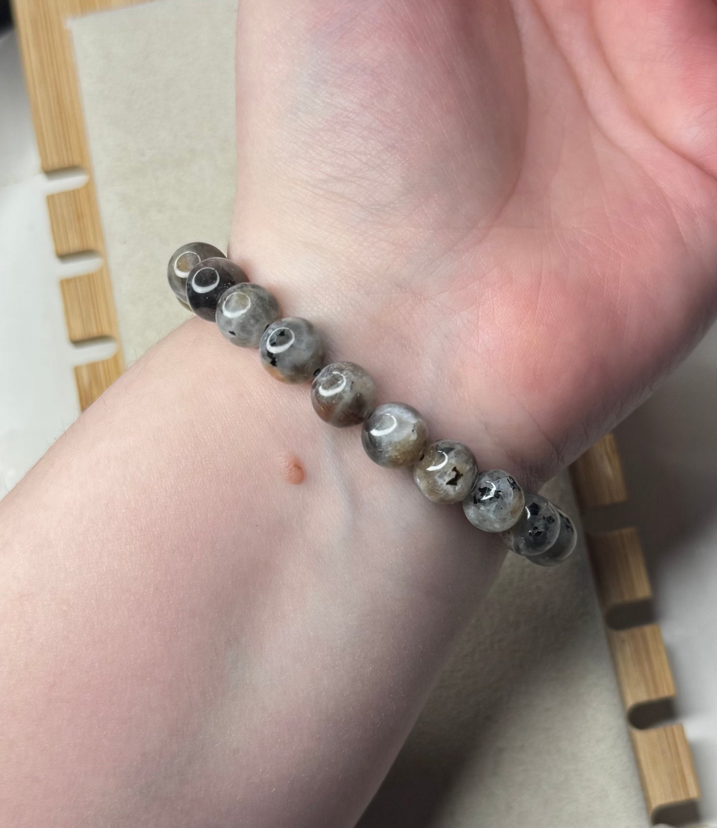 Bracelet pierre de lune - soleil