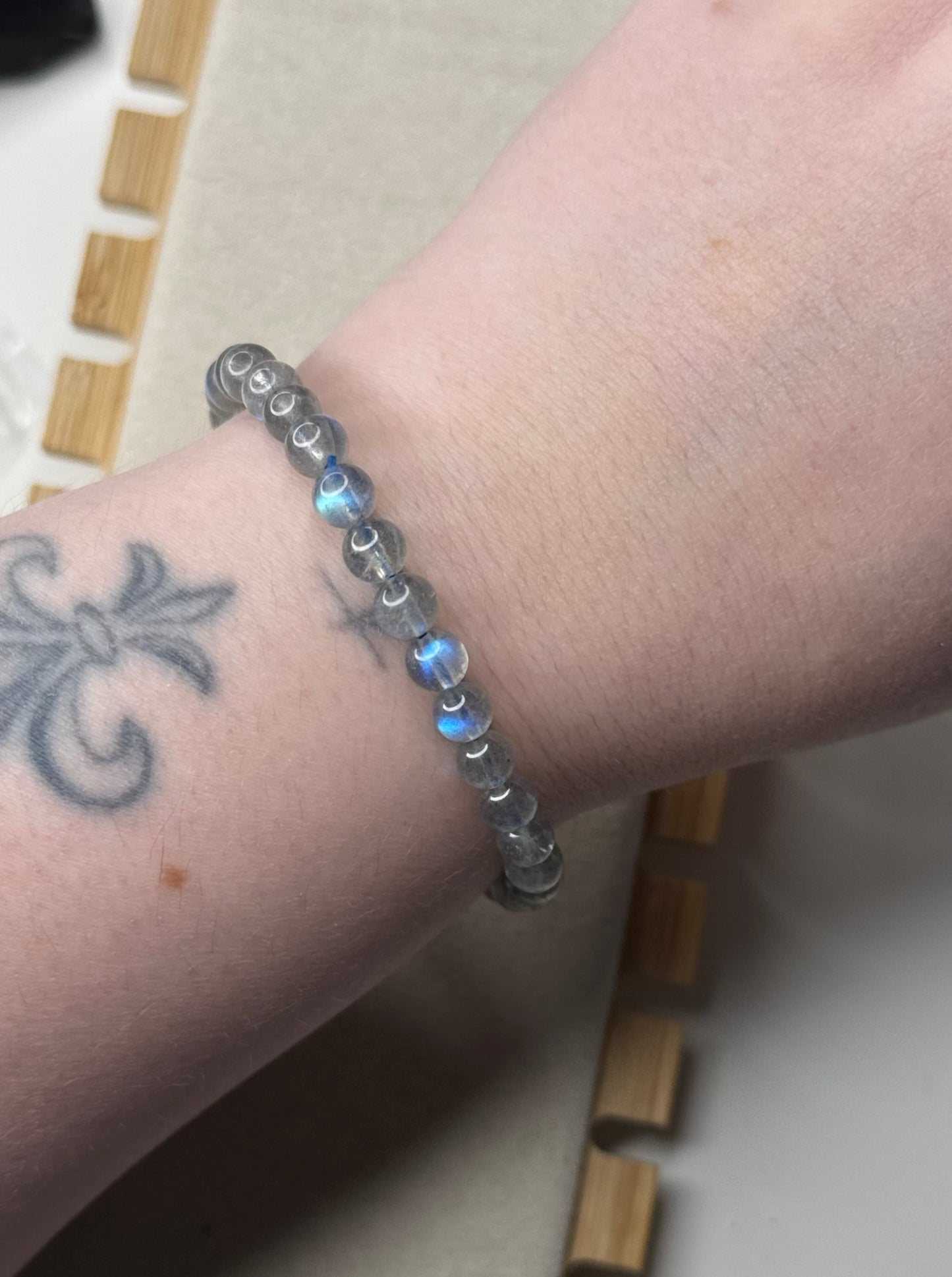 Bracelet labradorite haute qualité