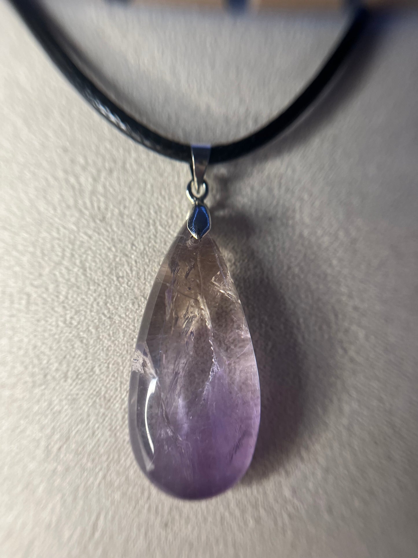 Pendentif en ametrine de Bolivie