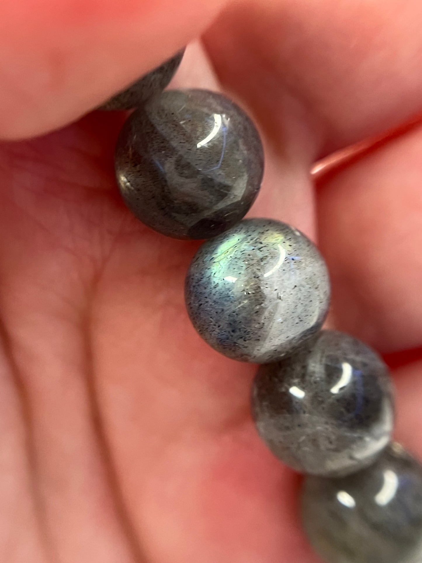 Bracelet labradorite spectrolite