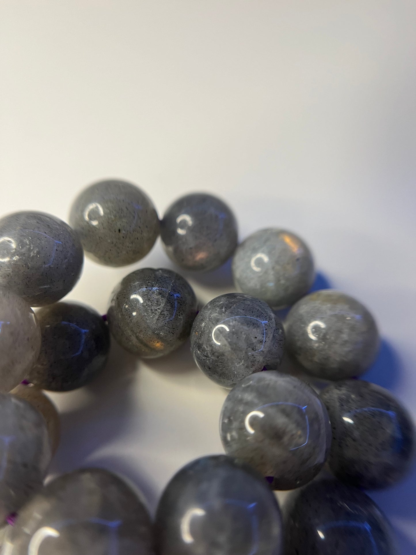 Bracelet labradorite spectrolite