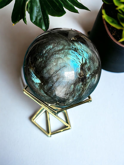 Sphère en labradorite