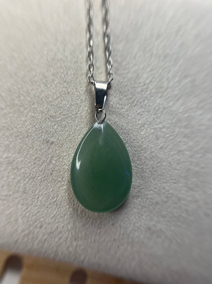 Pendentif aventurine verte