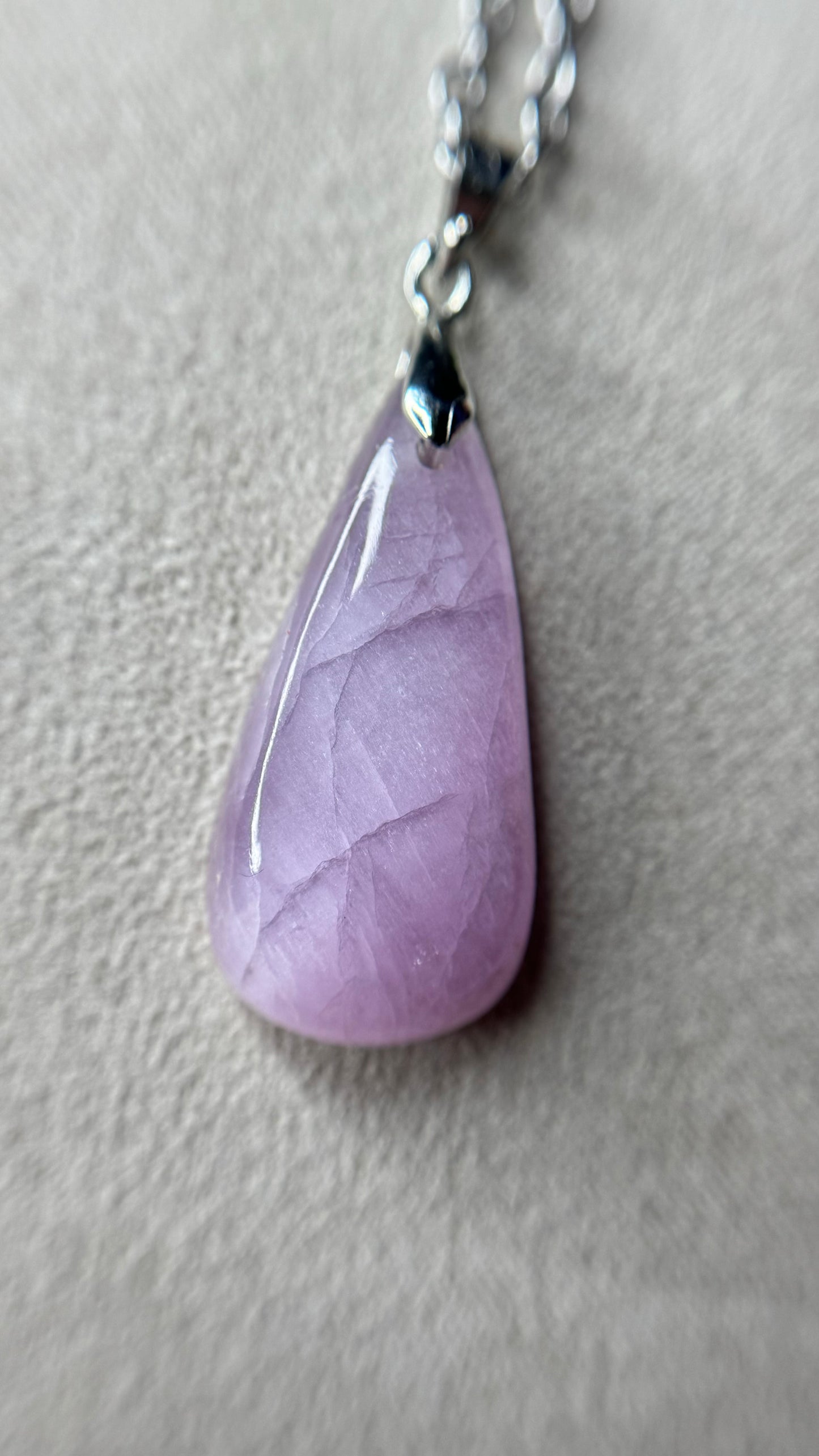 Pendentif en Kunzite