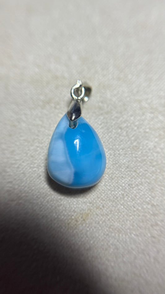 Pendentif en larimar