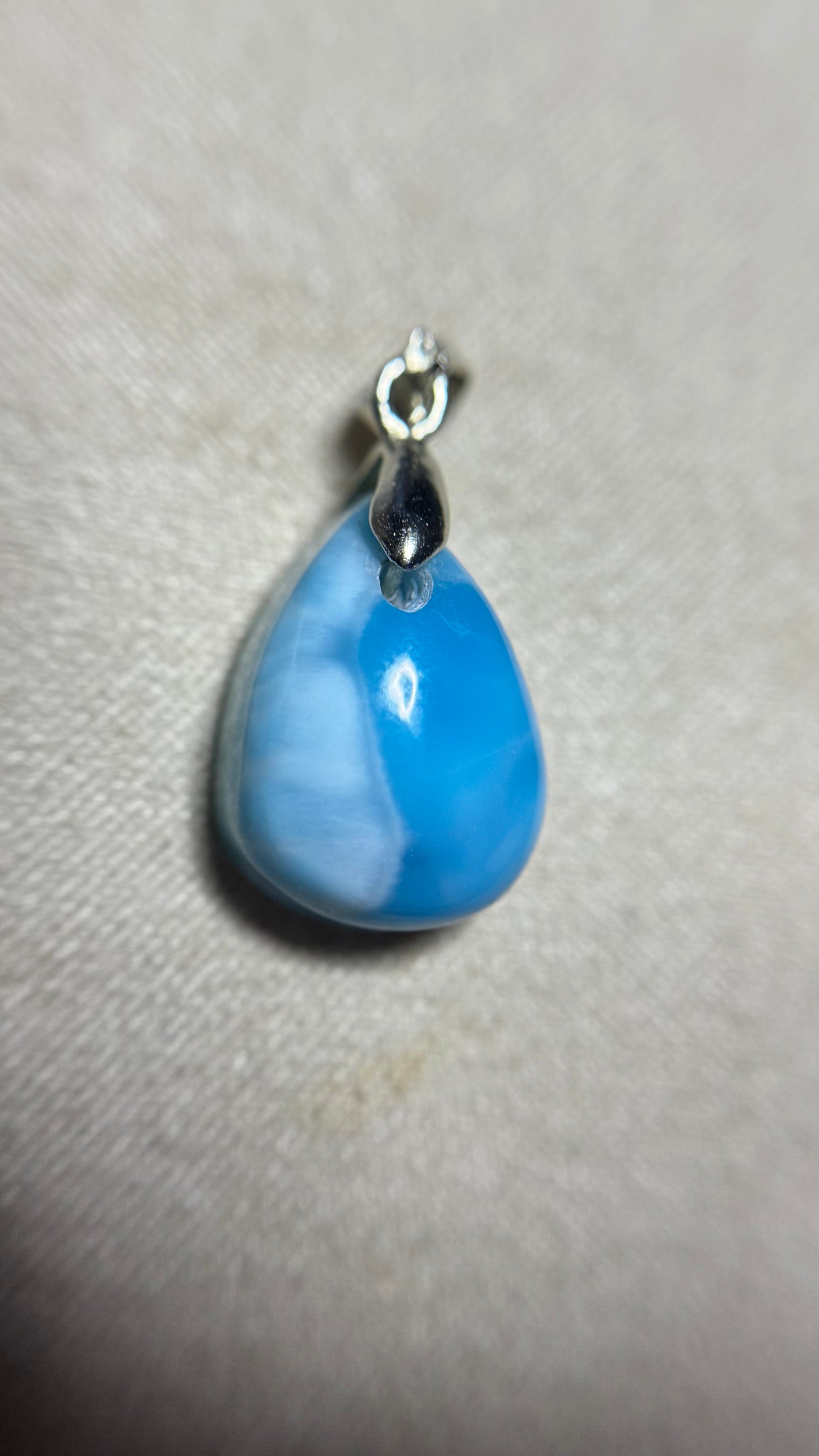 Pendentif en larimar