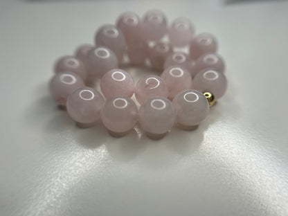 Bracelet quartz rose