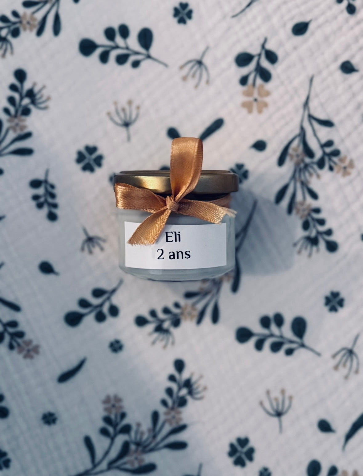 Mini bougies personnalisées – Mariage, baptême & événements - 10 pcs minimum