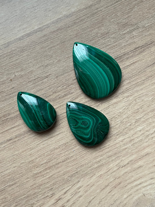 Pendentifs malachite