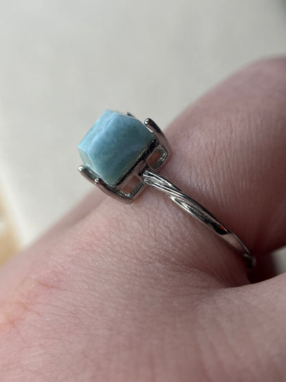 Bague en larimar - argent 925