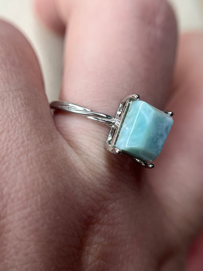 Bague en larimar - argent 925