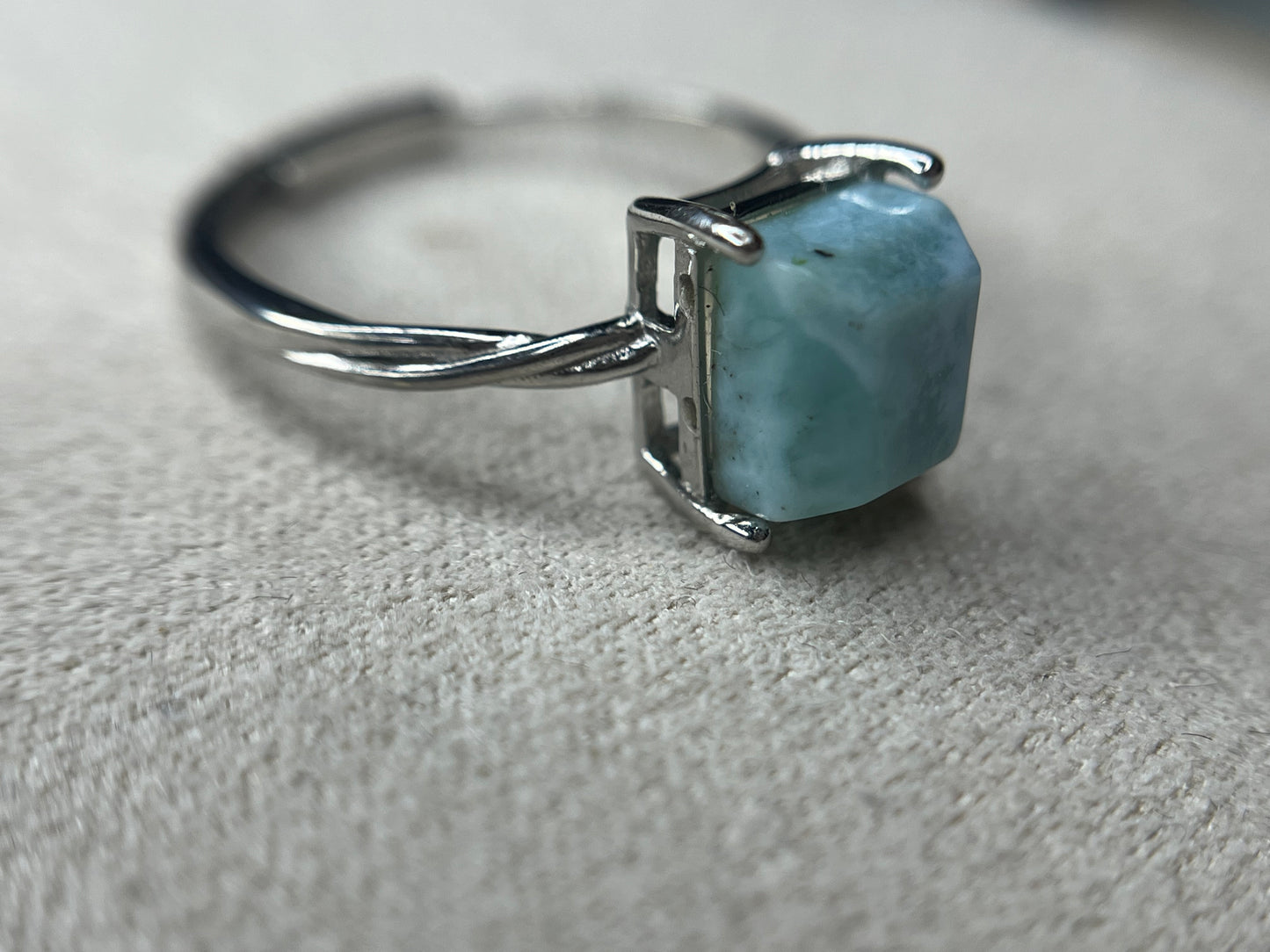 Bague en larimar - argent 925