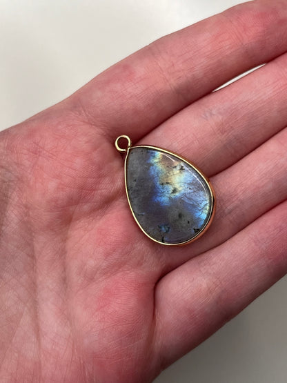 Pendentif labradorite