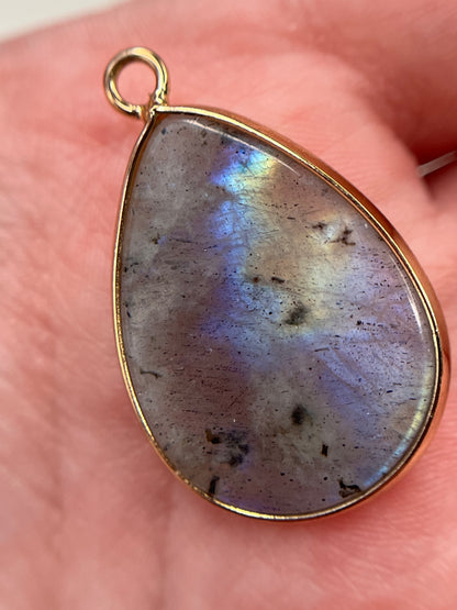 Pendentif labradorite