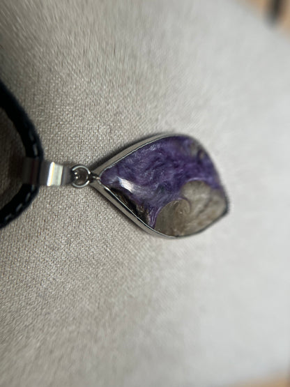 Pendentif en Charoite